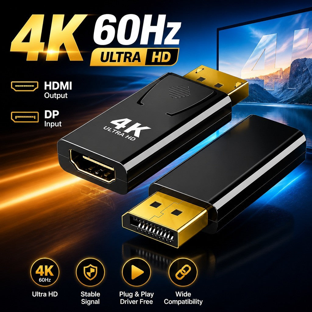 DisplayPort to HDMI 4K Adapter - image 1