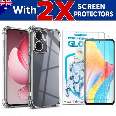 For OPPO A6 A6X A5 Pro A5X Reno 15 13 F 11 A80 60 5G Case Clear Shockproof Cover - image 2