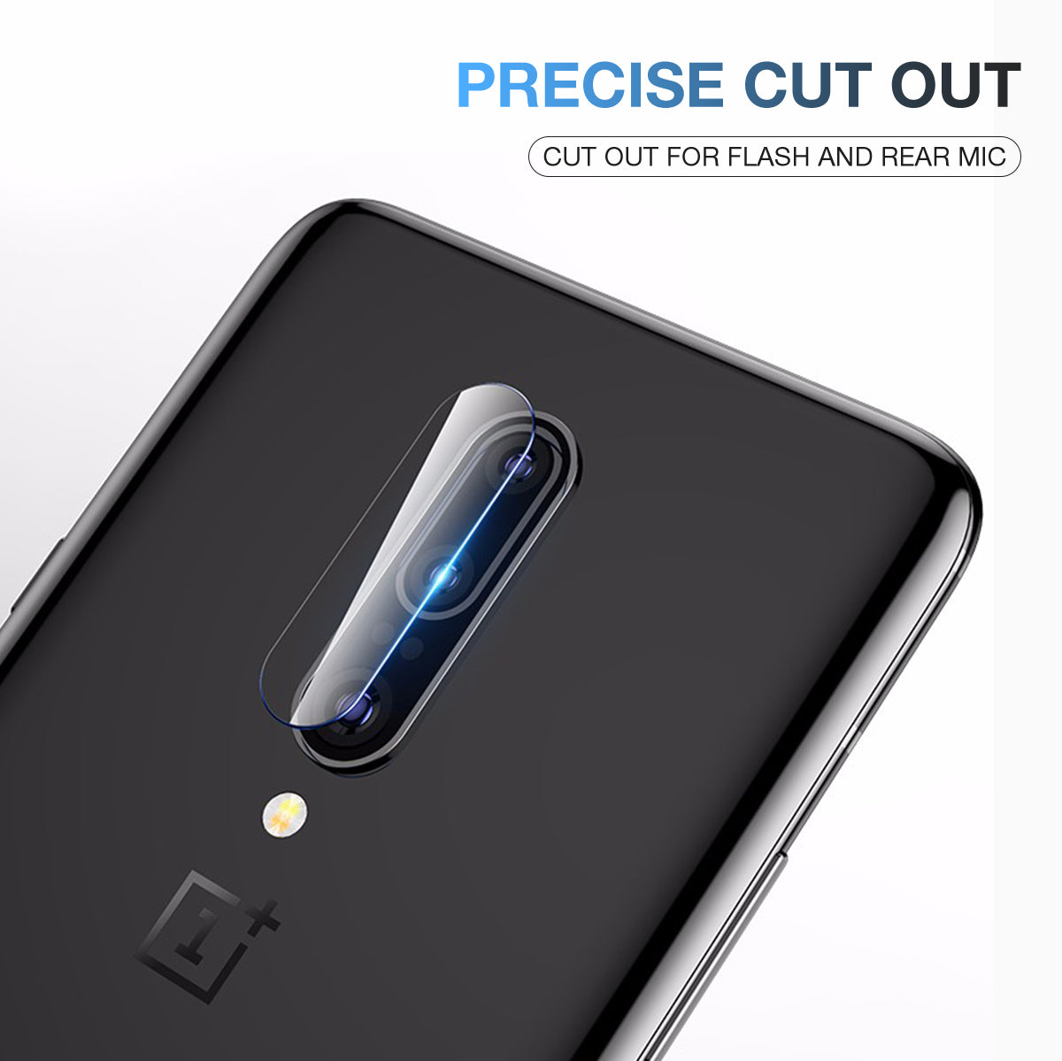 Maxshield 9H Back Camera Tempered Glass Screen Protector for Oneplus 7