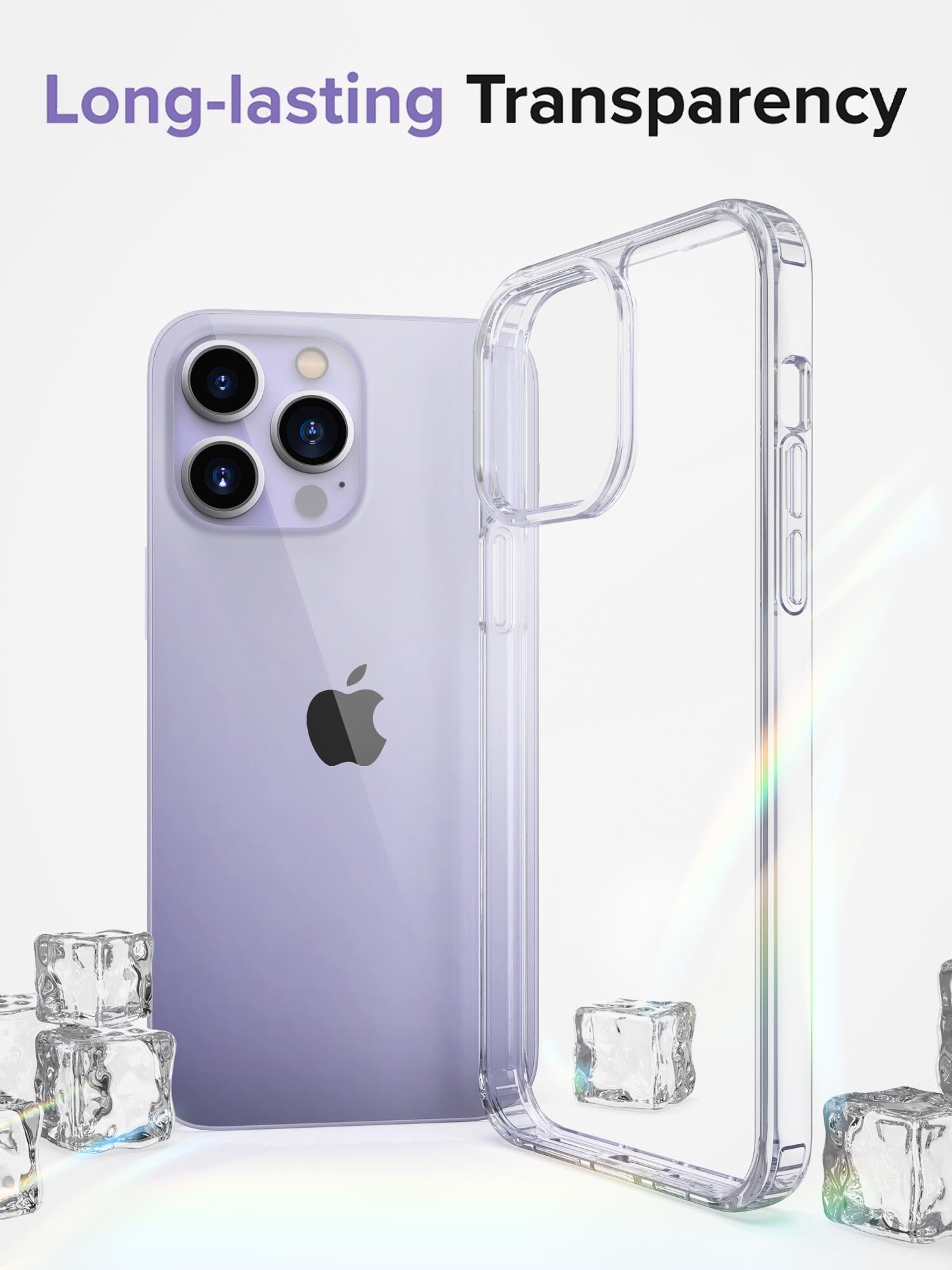 MAXSHIELD For iPhone 14 13 Series Case Shockproof Clear Slim Cover