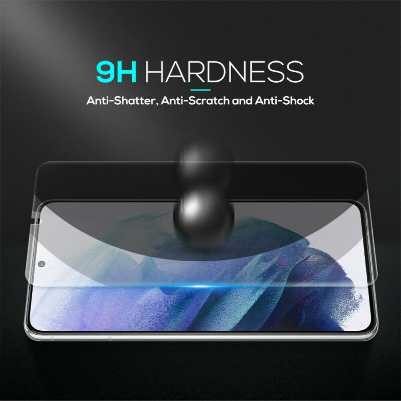 Tempered Glass Screen Protector and Camera Lens Protector for Samsung Galaxy S21Plus