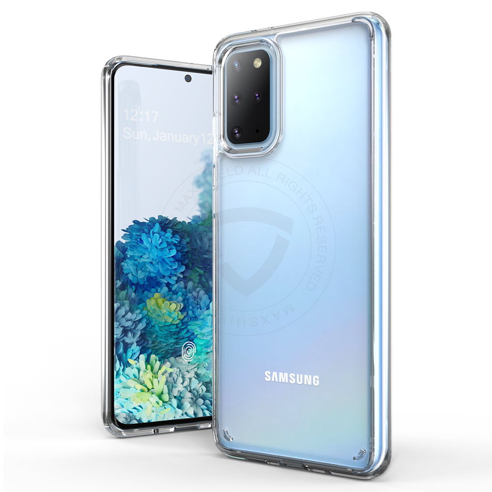 MAXSHIELD Galaxy S20 Case Heavy Duty Shockproof Clear Slim Cover