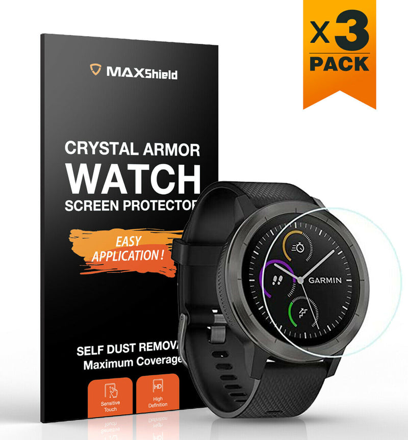 3 Pack Tempered Glass Screen Protector F Garmin Forerunner 245 Music 735 935 945