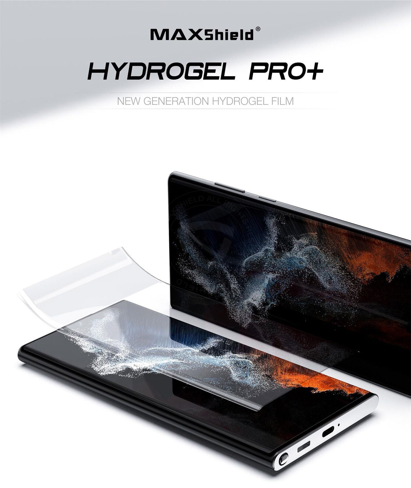 3X For Samsung Galaxy S24 Plus Ultra Hydrogel Back Screen Protector