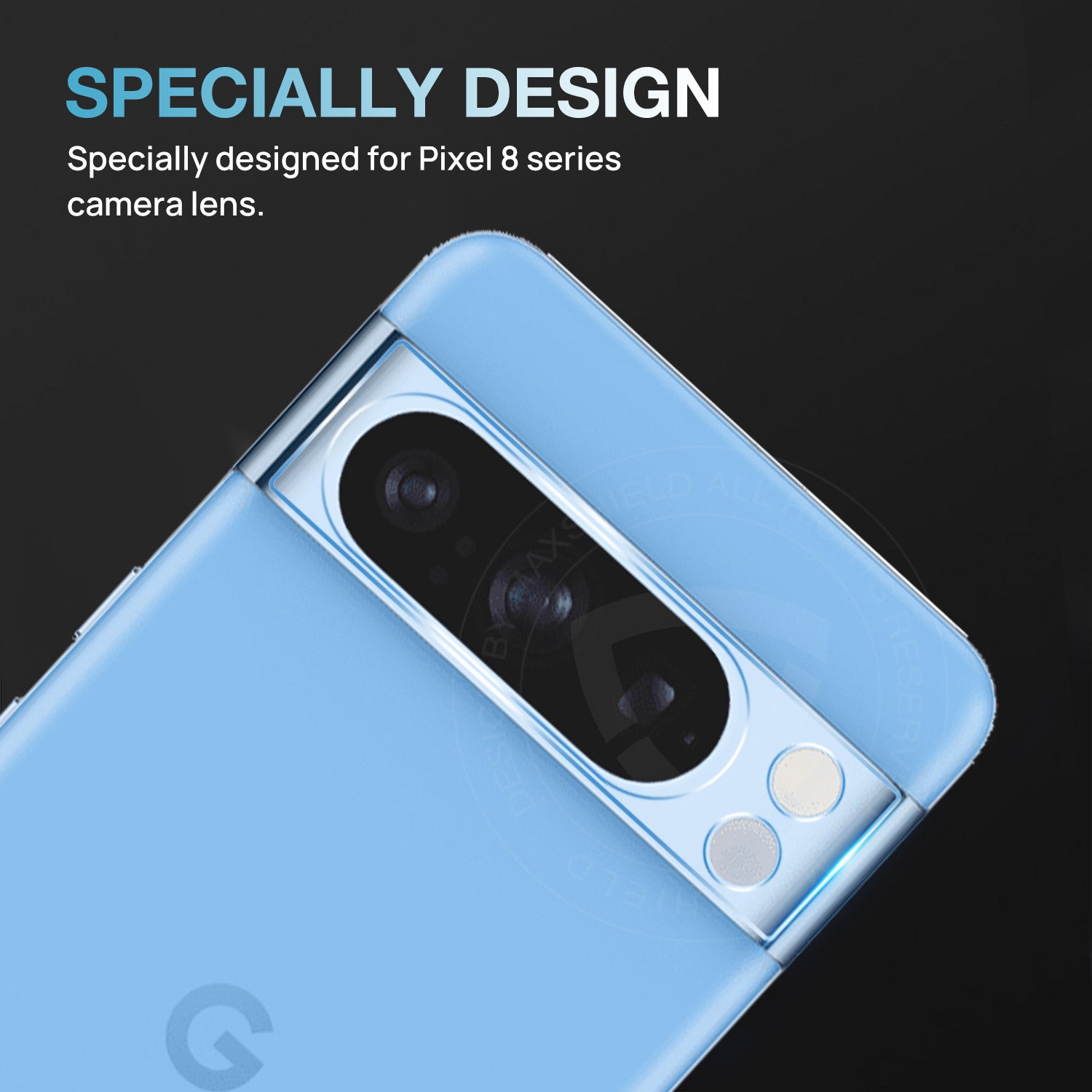 All-In-One Tempered Glass Pixel 8 / 8 Pro Camera Protector