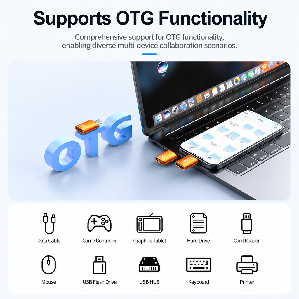 10A USB-C to USB-A OTG Adapter - image 7