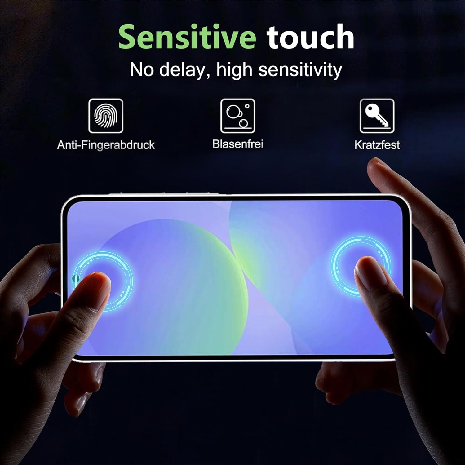 For Samsung Galaxy A16 A17 A26 A27 A36 A37 A56 A57 Tempered Glass Screen Protector - image 5