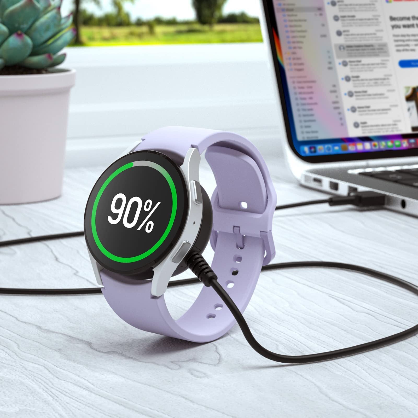 Magnetic USB Charger Cable for Samsung Galaxy Watch - image 9