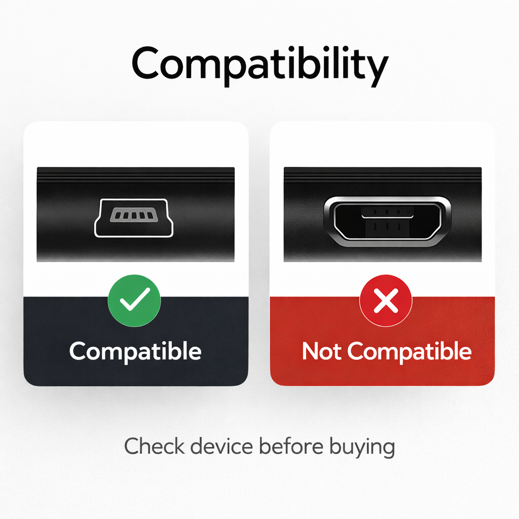 Mini USB Charging & Data Cable - image 3