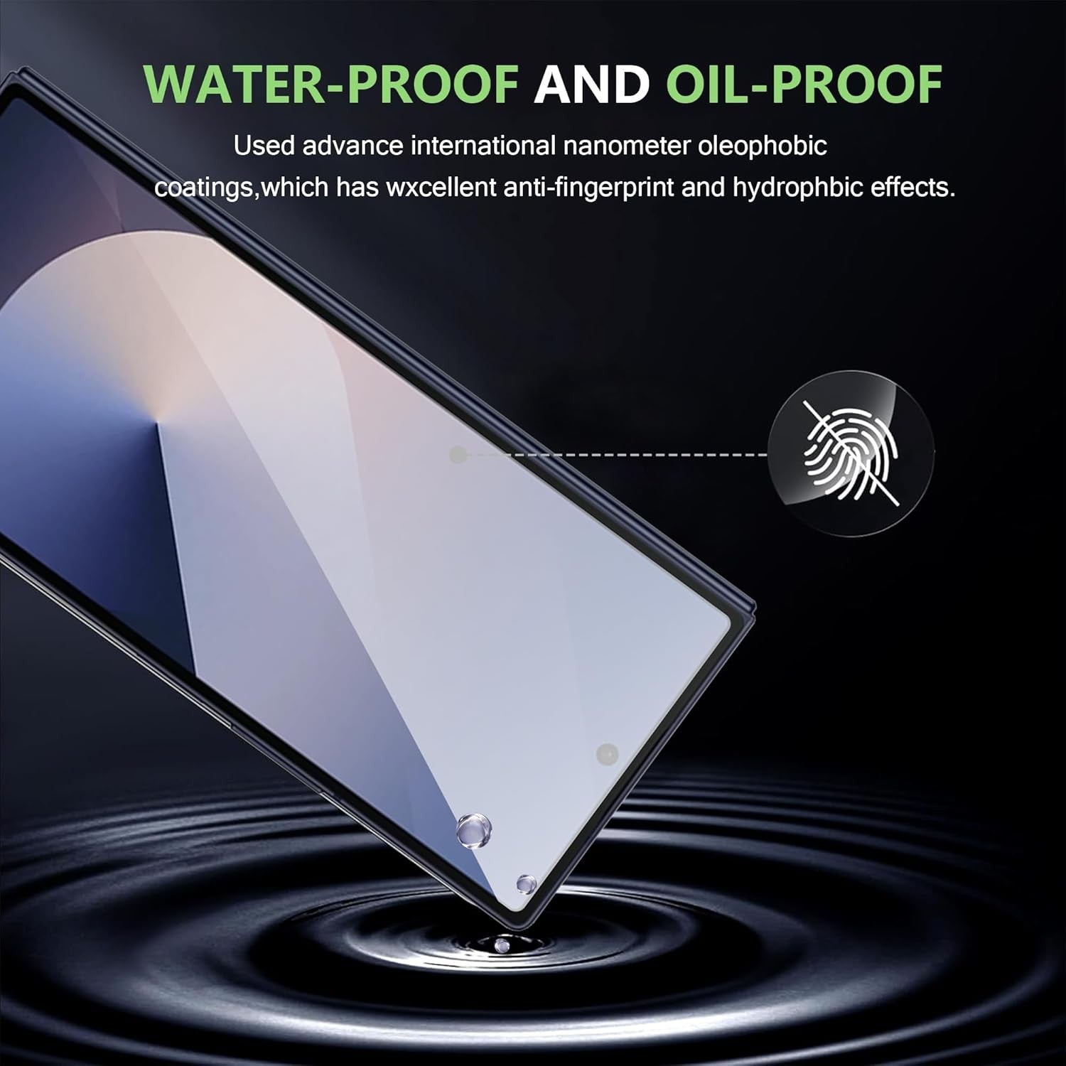 For Samsung Galaxy Z Fold 7 Easy-Install Clear & Privacy Screen Protector - image 3
