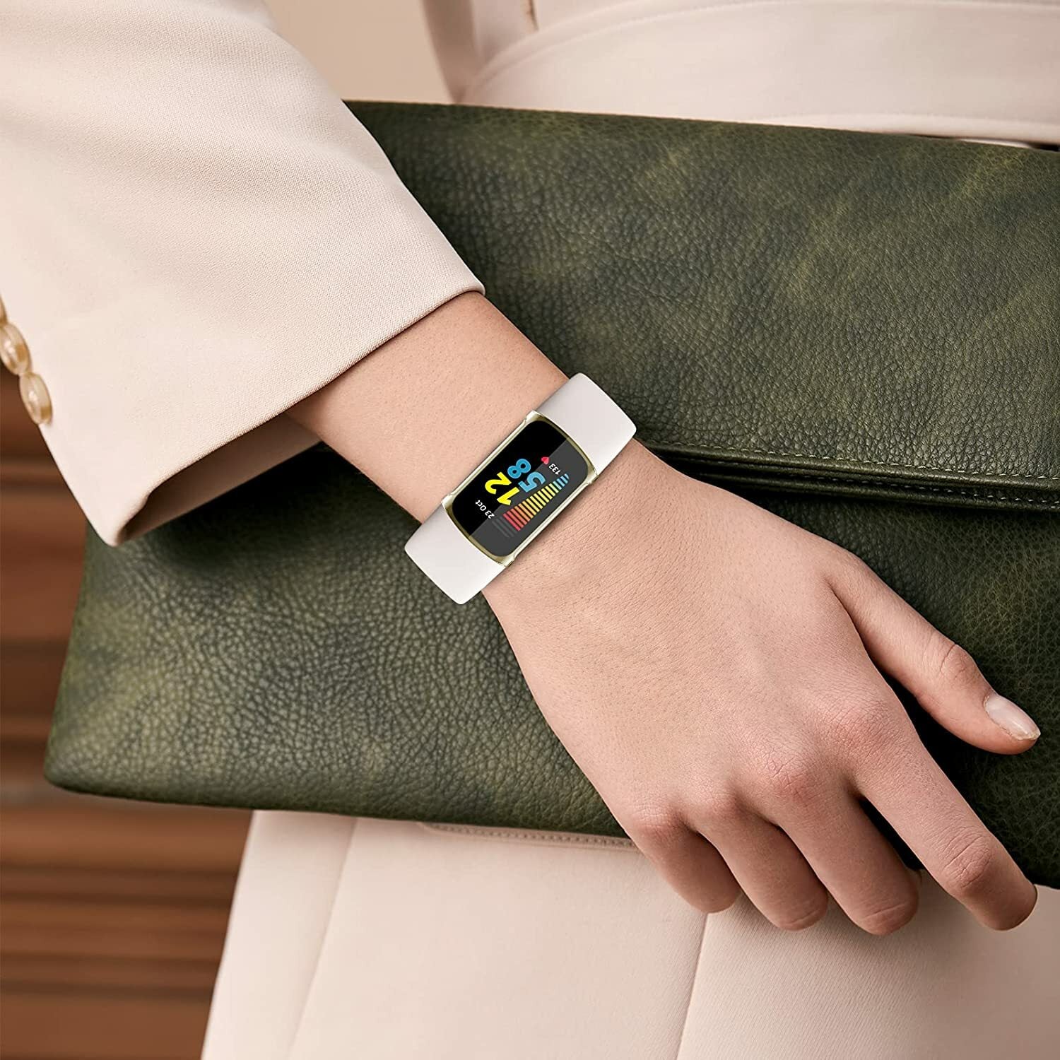 Full-Cover TPU Case Screen Protector for Fitbit Charge - image 7