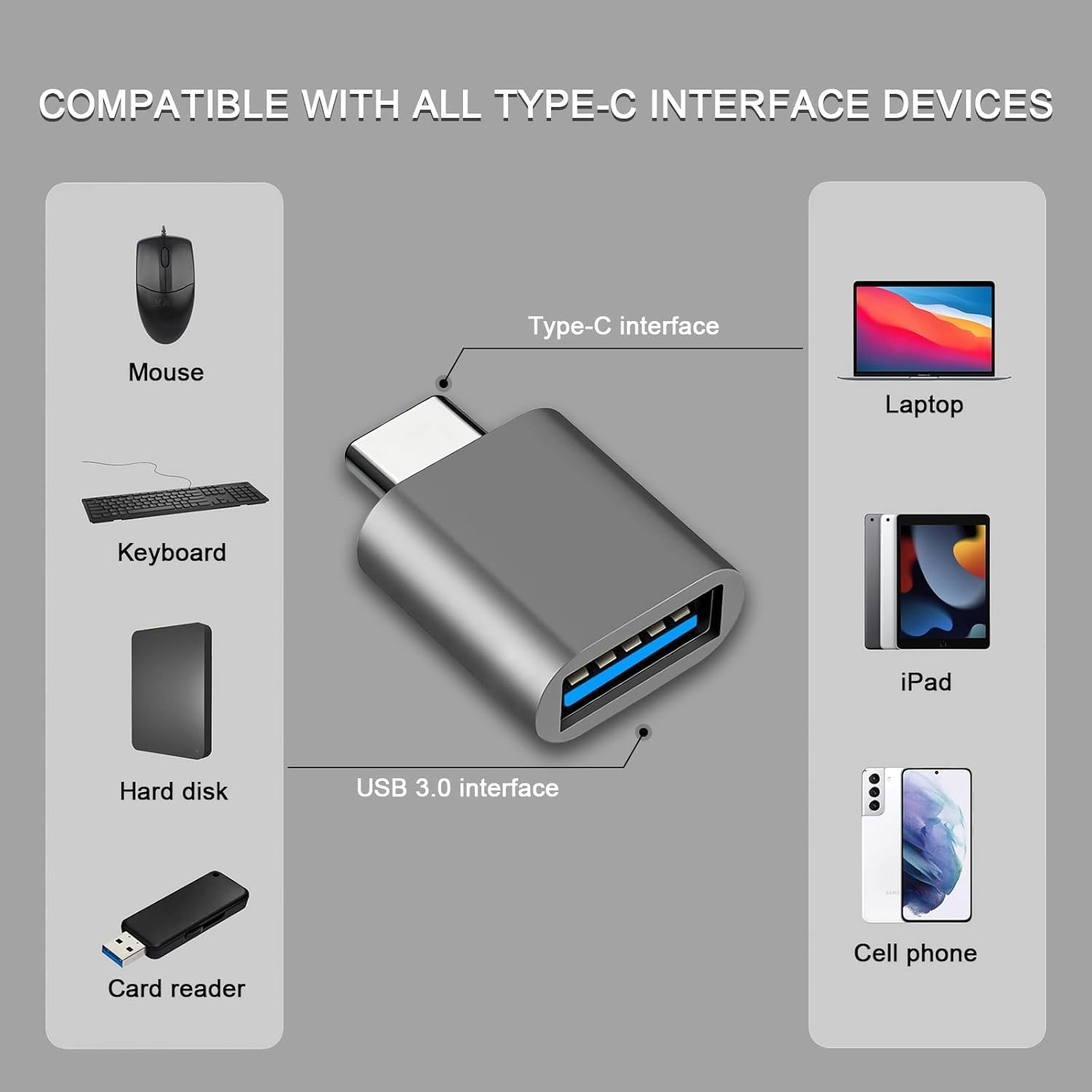 USB-C to USB-A 3.0 Adapter - image 2