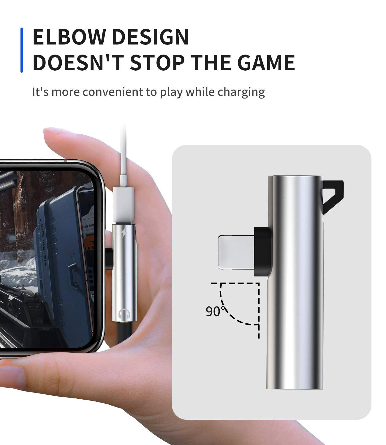 iPhone Charging & 3.5mm Audio Adapter - image 4