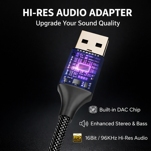 USB to 3.5mm Audio Adapter - image 6