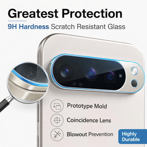 Full-Cover Camera Protector Glass for Google Pixel 9 Series - detail image 5