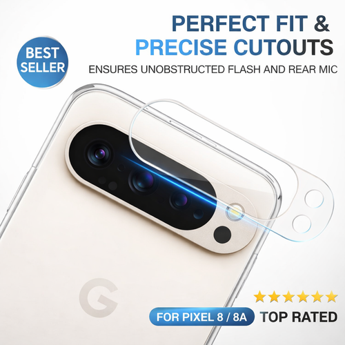 Full-Cover Camera Protector Glass for Google Pixel 9 Series - detail image 2