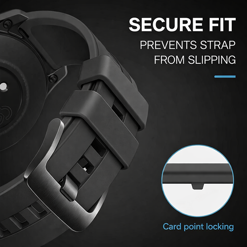 3 Pack Watch Band Strap Loop Keeper for Garmin - image 3