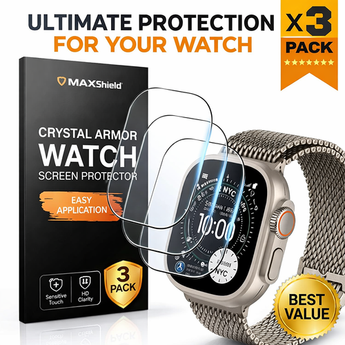 Privacy Glass Screen Protector for Apple Watch Ultra - image 1