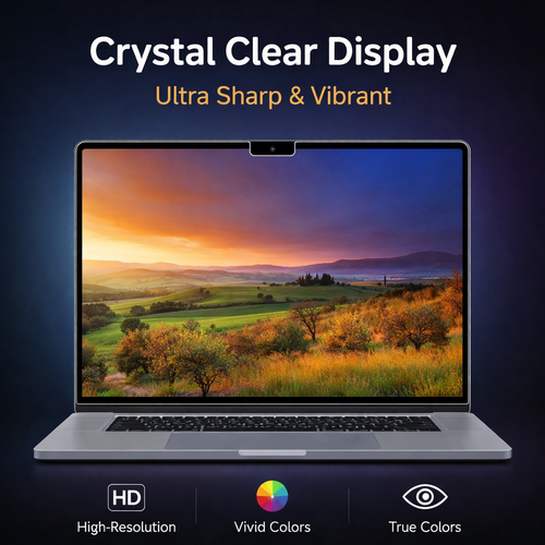 Clear Screen Protector Film for MacBook Neo A18 Pro - 2 Pack