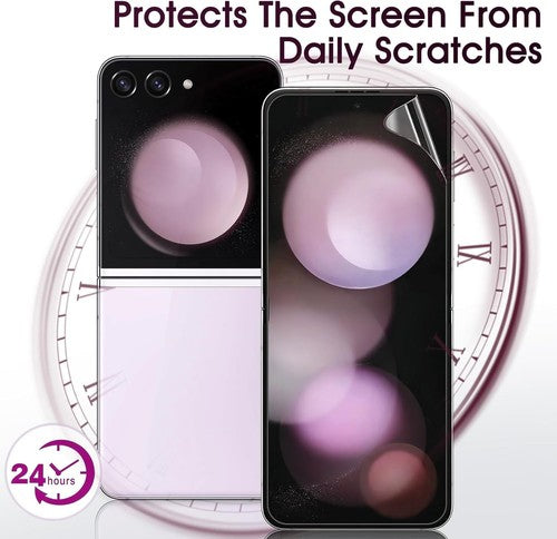 2 Sets For Samsung Galaxy Z Flip 8 Hydrogel Full-Cover Screen Protector - image 6
