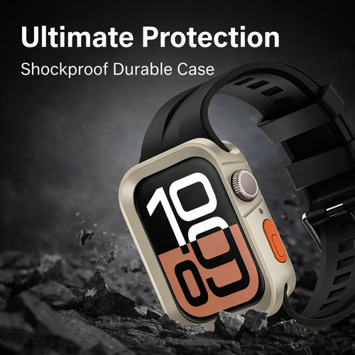 Heavy-Duty Shockproof Bumper Case for Apple Watch - image 3