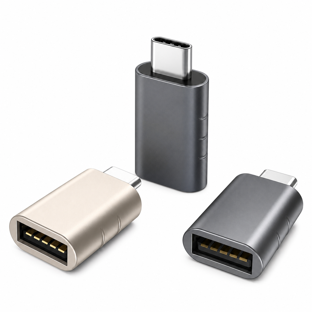 USB-C to USB-A 3.2 Adapter – clean white background main image