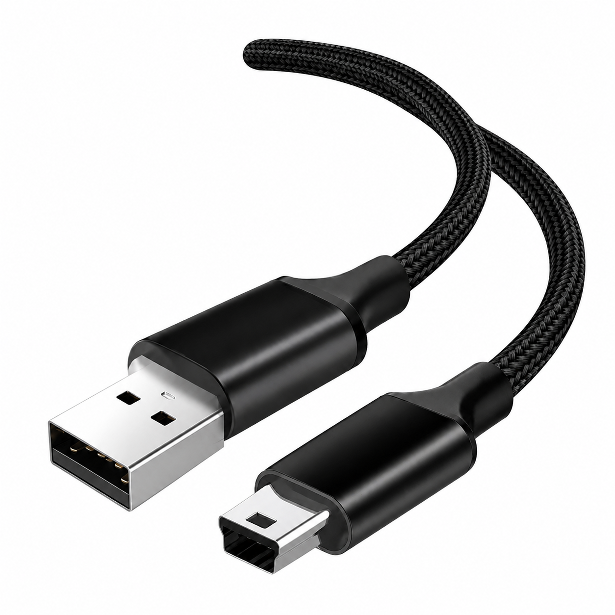 Mini USB Charging & Data Cable – clean white background main image