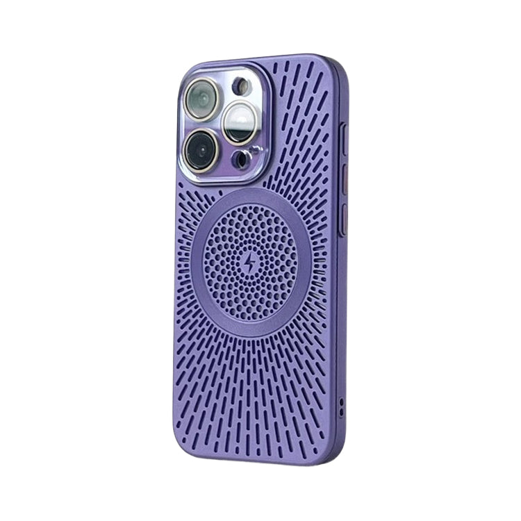 For iPhone 15 14 Pro Max Case Shockproof Magnetic Luxury Heat Dissipation Cover