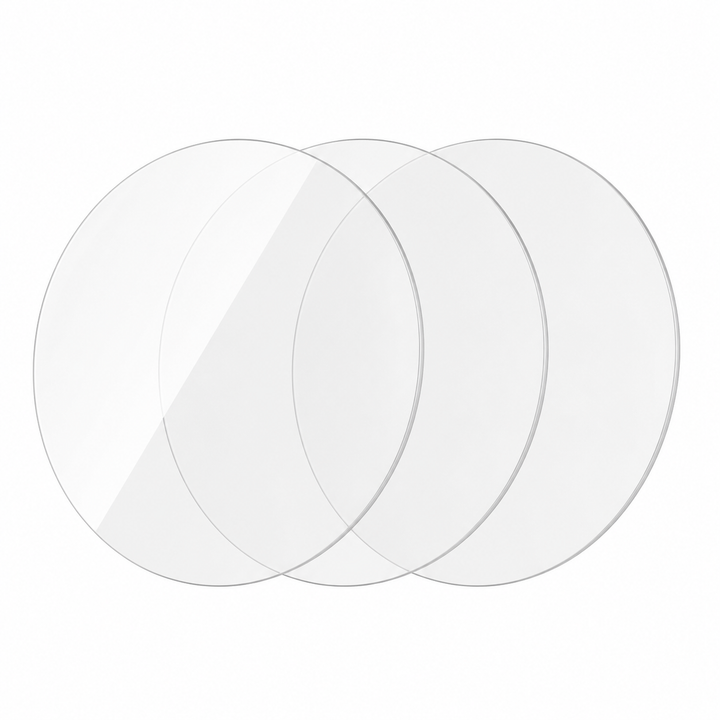 3 Pack For Garmin Instinct Solar Sports Tactical Tempered Glass Screen Protector – clean white background main image