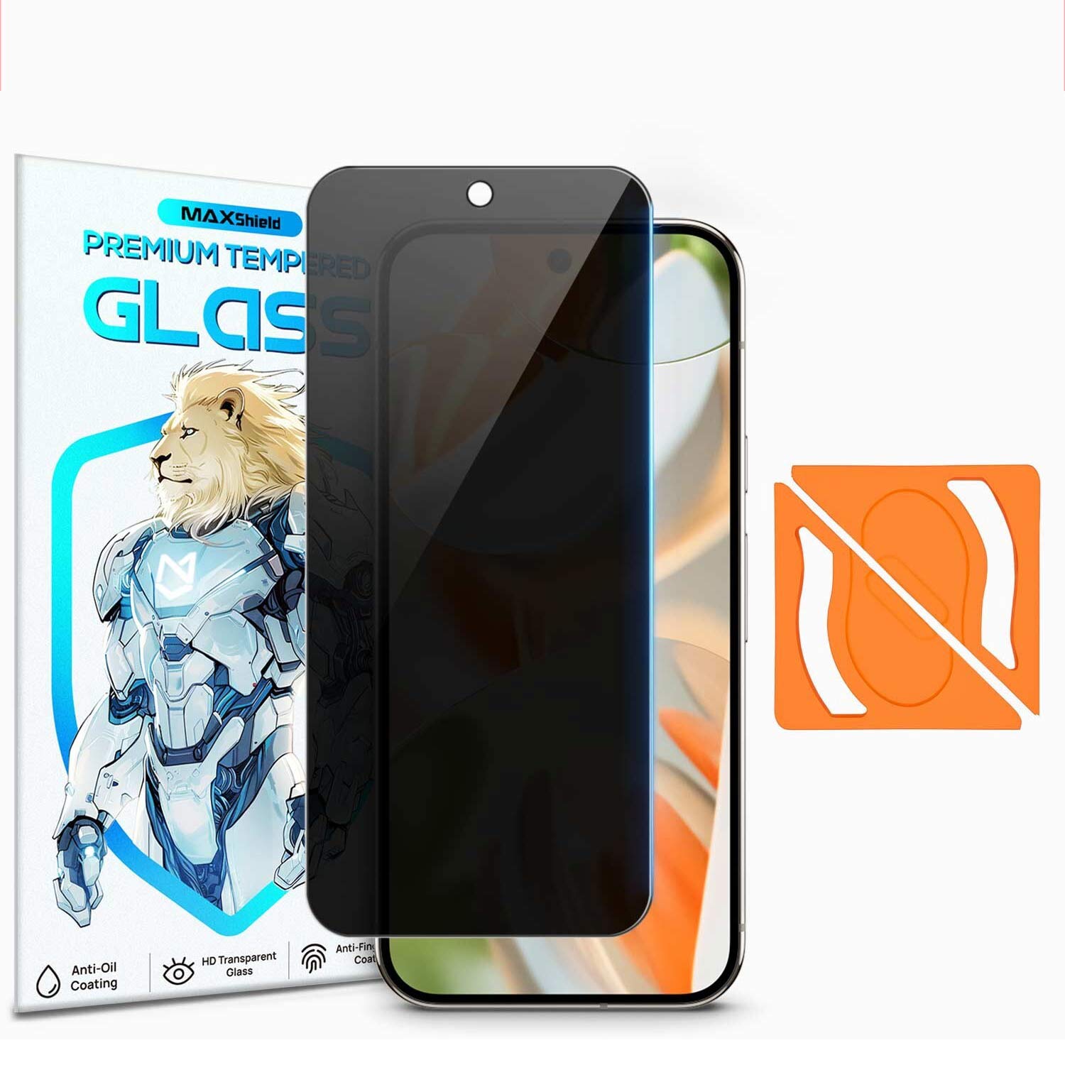 2x For Google Pixel 10 Pro XL Tempered Glass Privacy Screen Protector