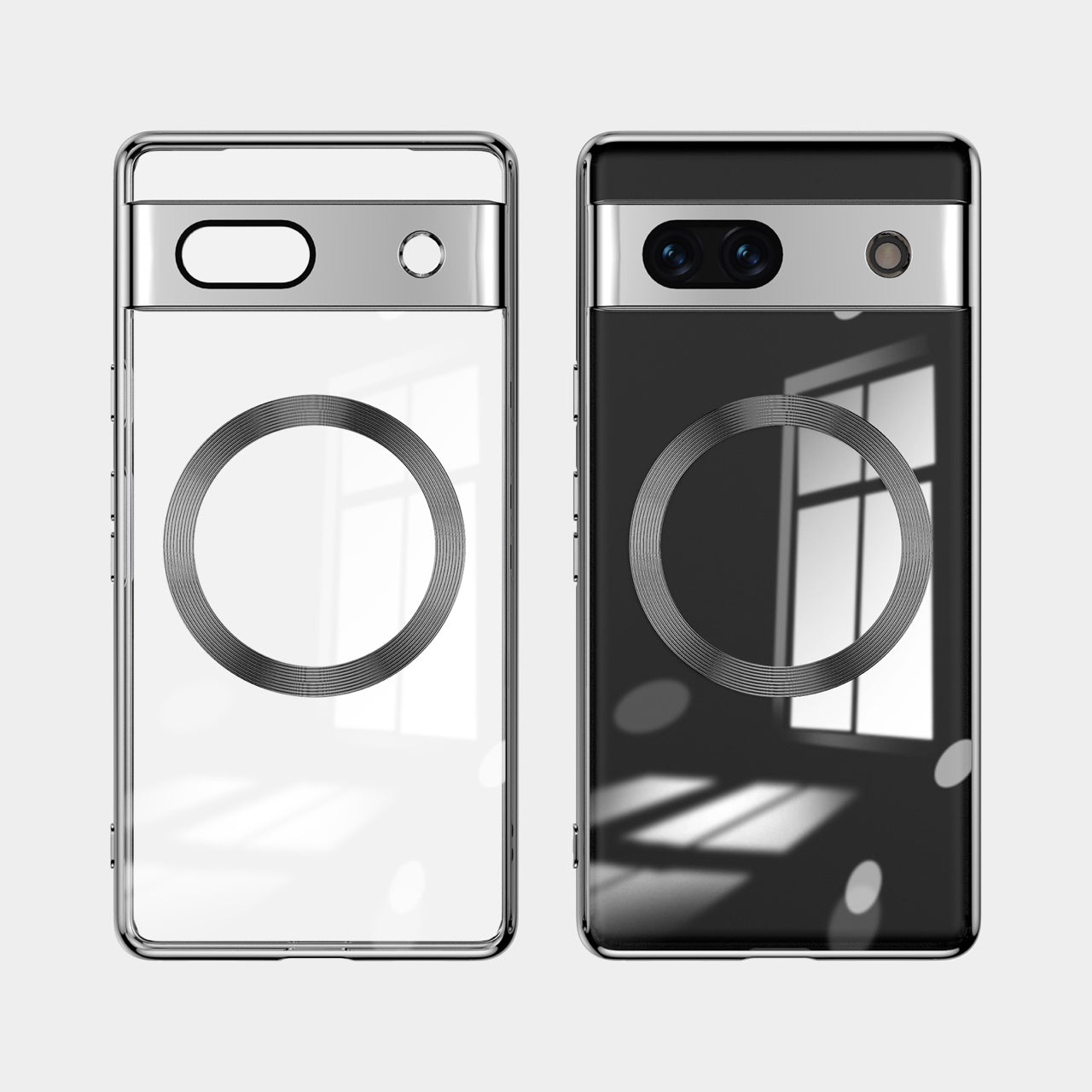 For Google Pixel 9 Pro XL Magnetic Mag Safe Case Clear Shockproof Case Cover