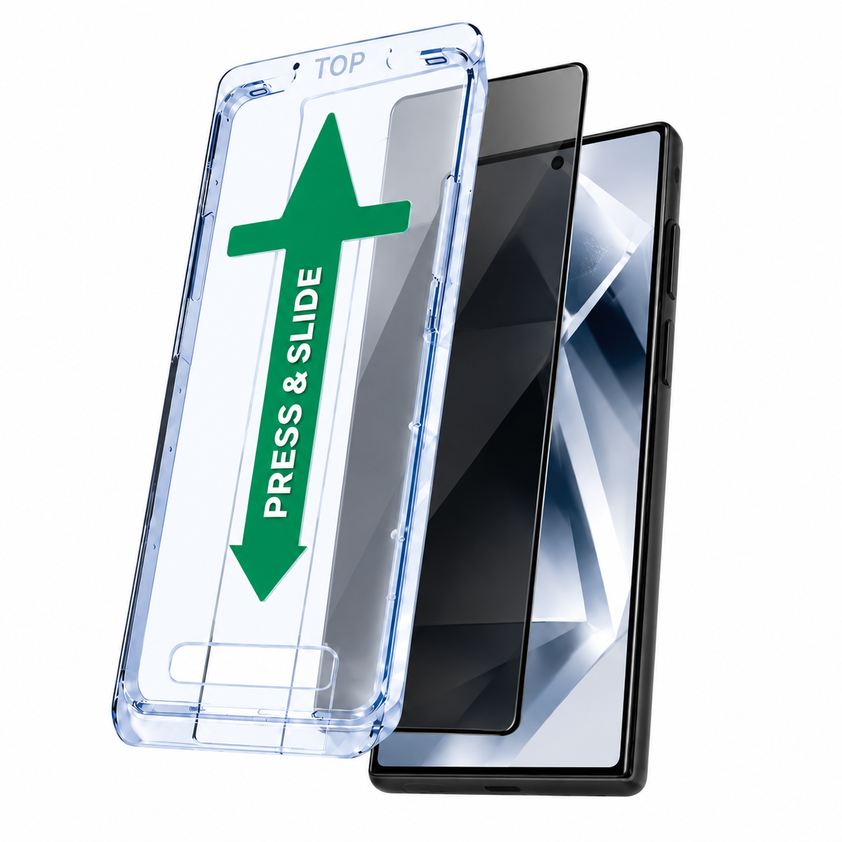 Privacy Tempered Glass Screen Protector with Installation Tray for Samsung Galaxy S26 - 1 Pack