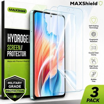 3x Hydrogel Screen Protector for OPPO A Series - image 2