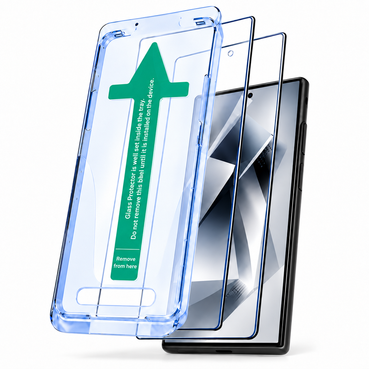 2 Pack HD Tempered Glass Screen Protectors for Samsung Galaxy S26 Ultra