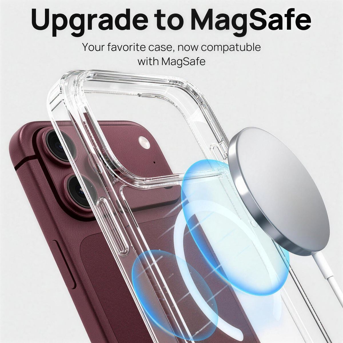 Clear MagSafe Compatible Case for iPhone 18 Pro / Pro Max