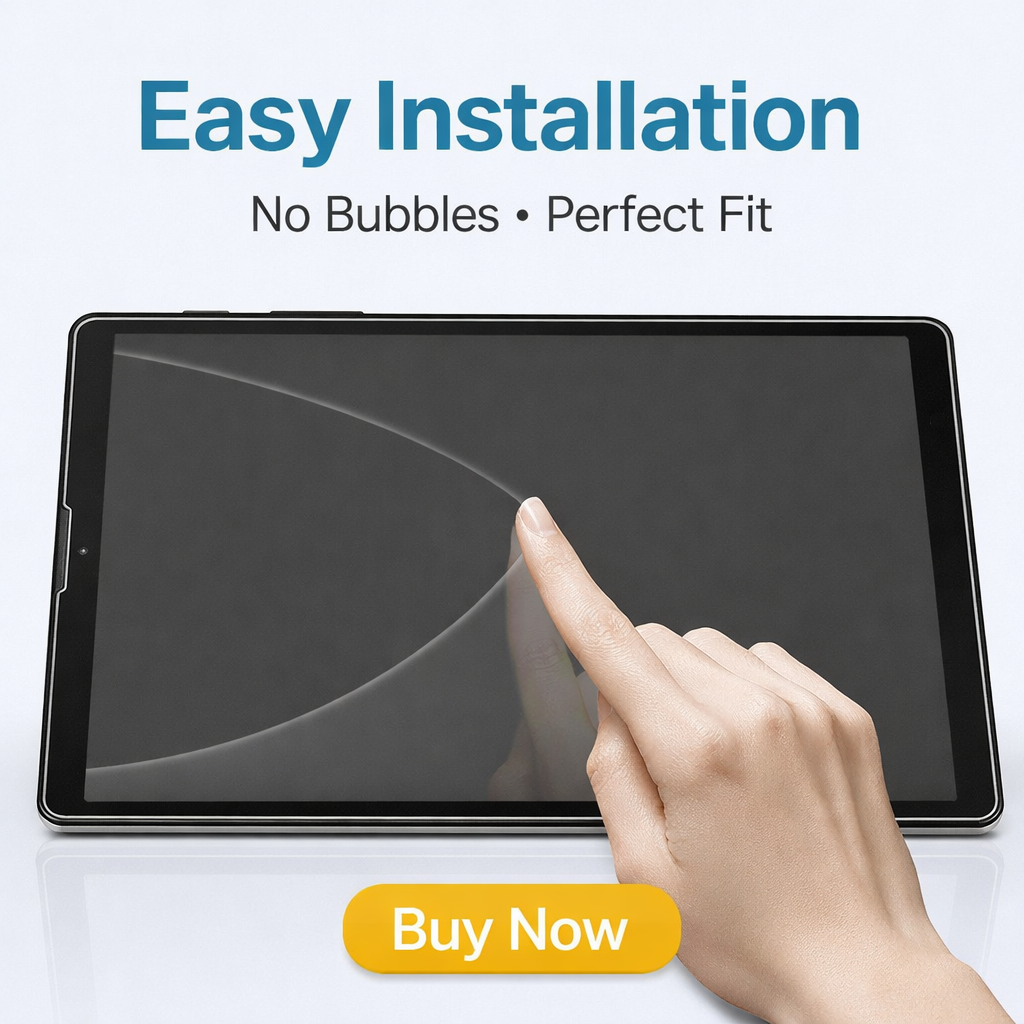 Tempered Glass Screen Protector for Samsung Galaxy Tab A7 10.4-inch - 1 Pack