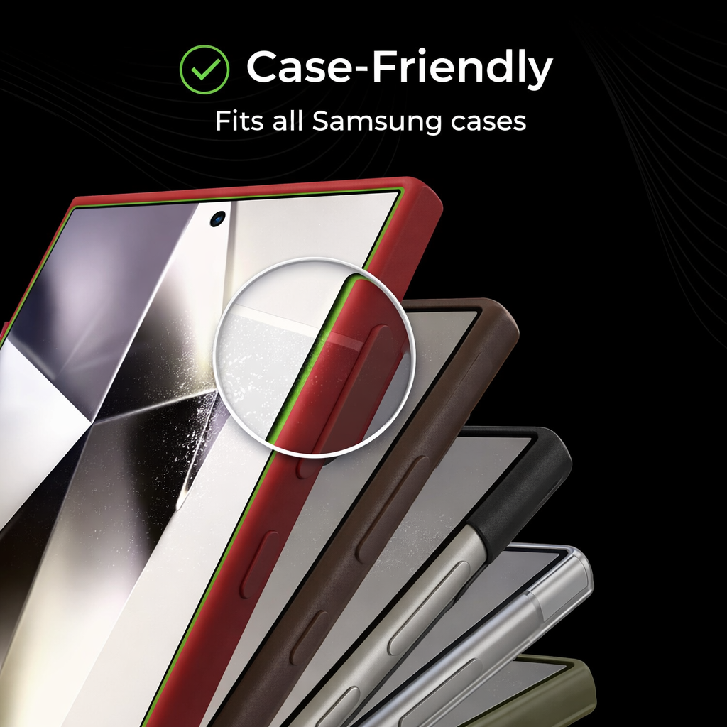 Clear HD Tempered Glass Screen Protector with Installation Tray for Samsung Galaxy S26 Ultra - 1 Pack