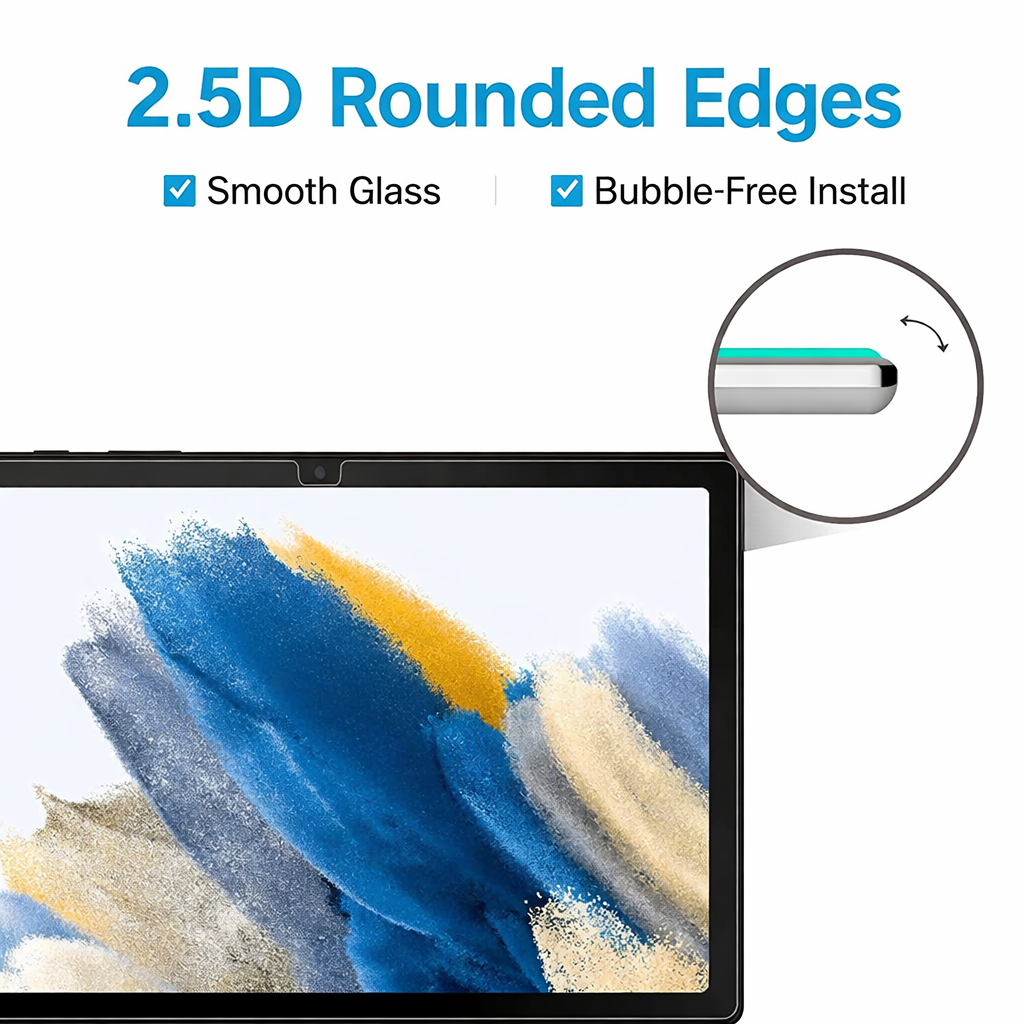 Tempered Glass Screen Protector for Samsung Galaxy Tab A11 8.7-inch 2025 - 2 Pack