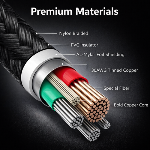 USB-C to USB-B Printer Cable - image 4