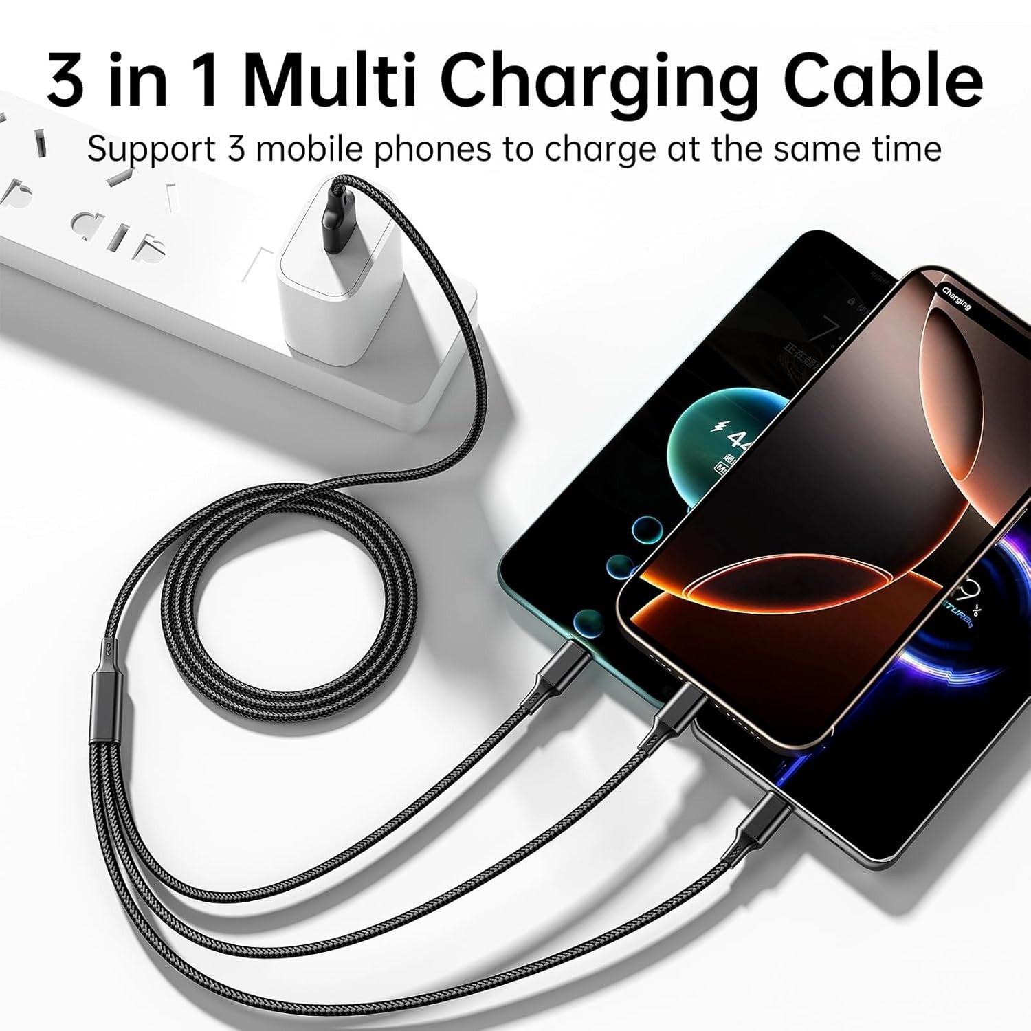3-in-1 Multi Charging Cable – 2M & 3M - image 3