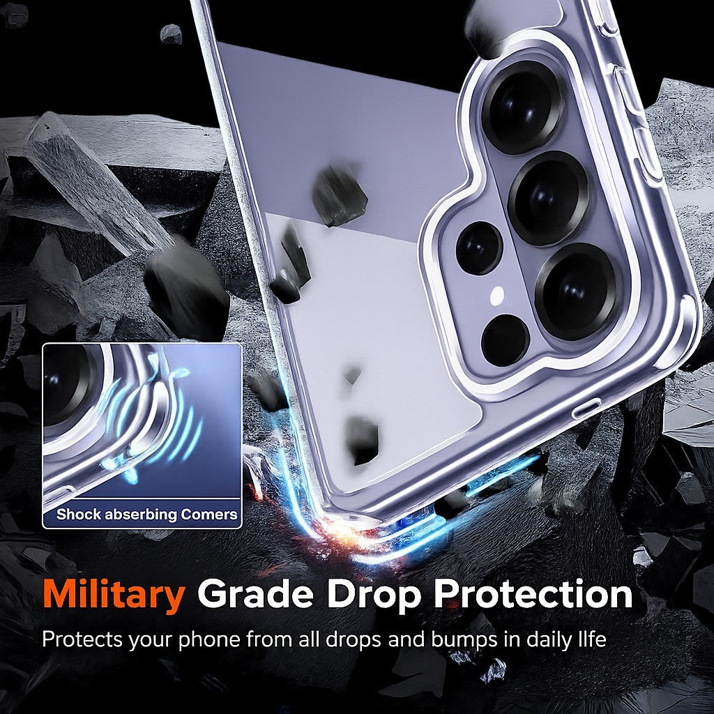 For Samsung Galaxy S24 FE Clear Slim Shockproof Case - image 6