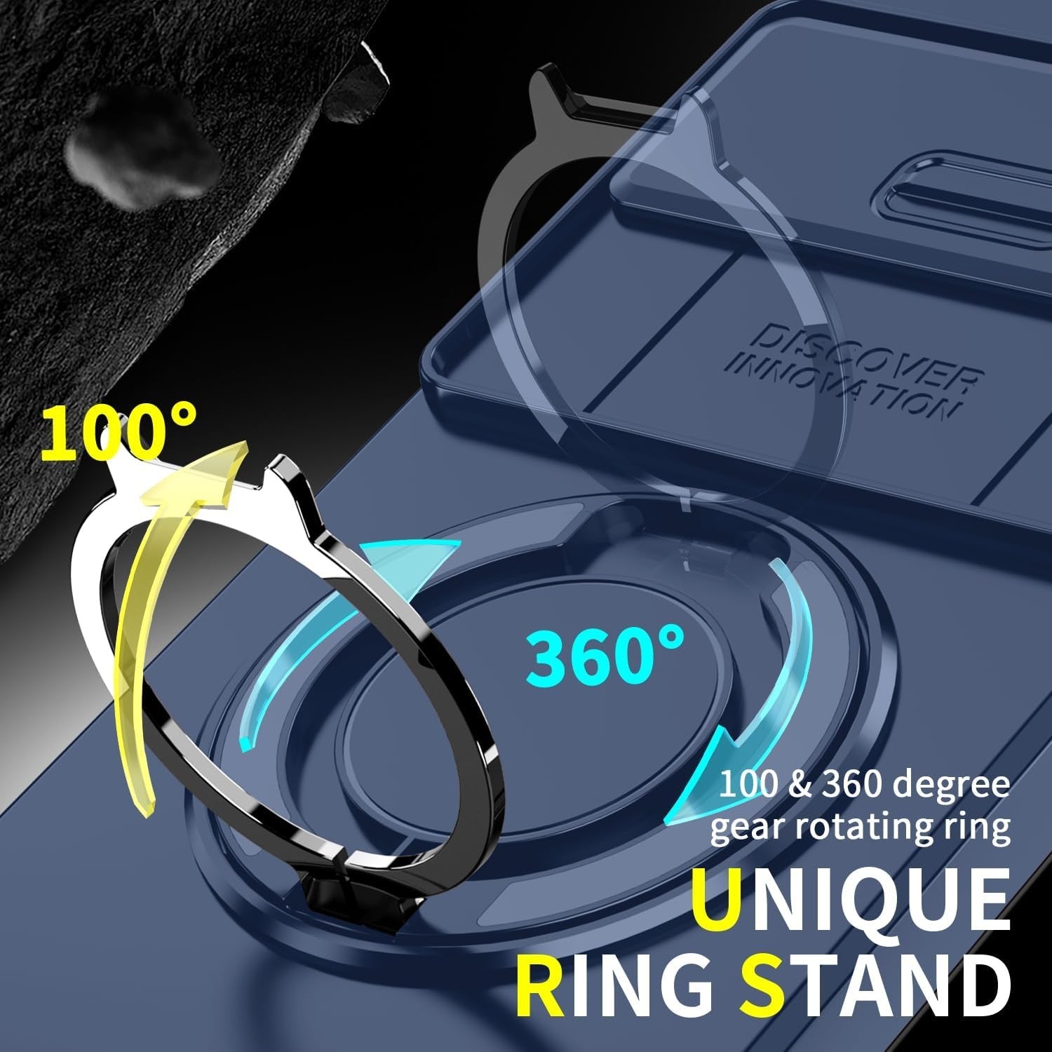 Magnetic Ring Kickstand Case for Google Pixel 7 Series - image 4