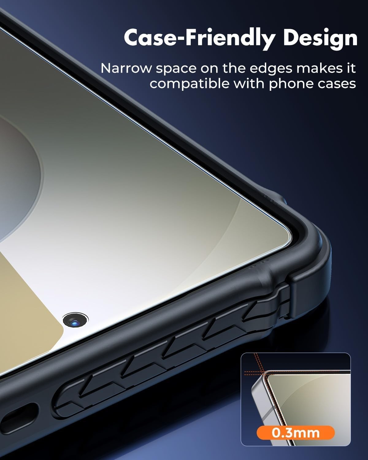 For Samsung Galaxy S24 FE Clear & Privacy Glass Screen Protector - image 8