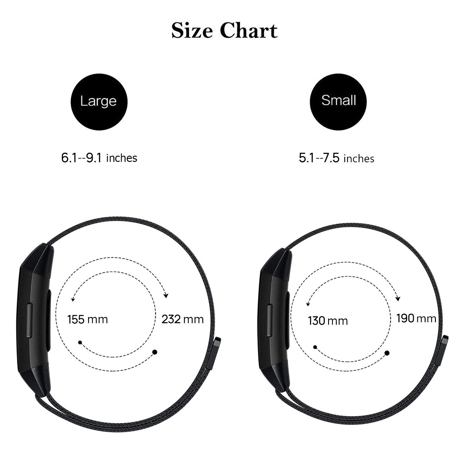 Milanese Metal Band for Fitbit Charge - image 2