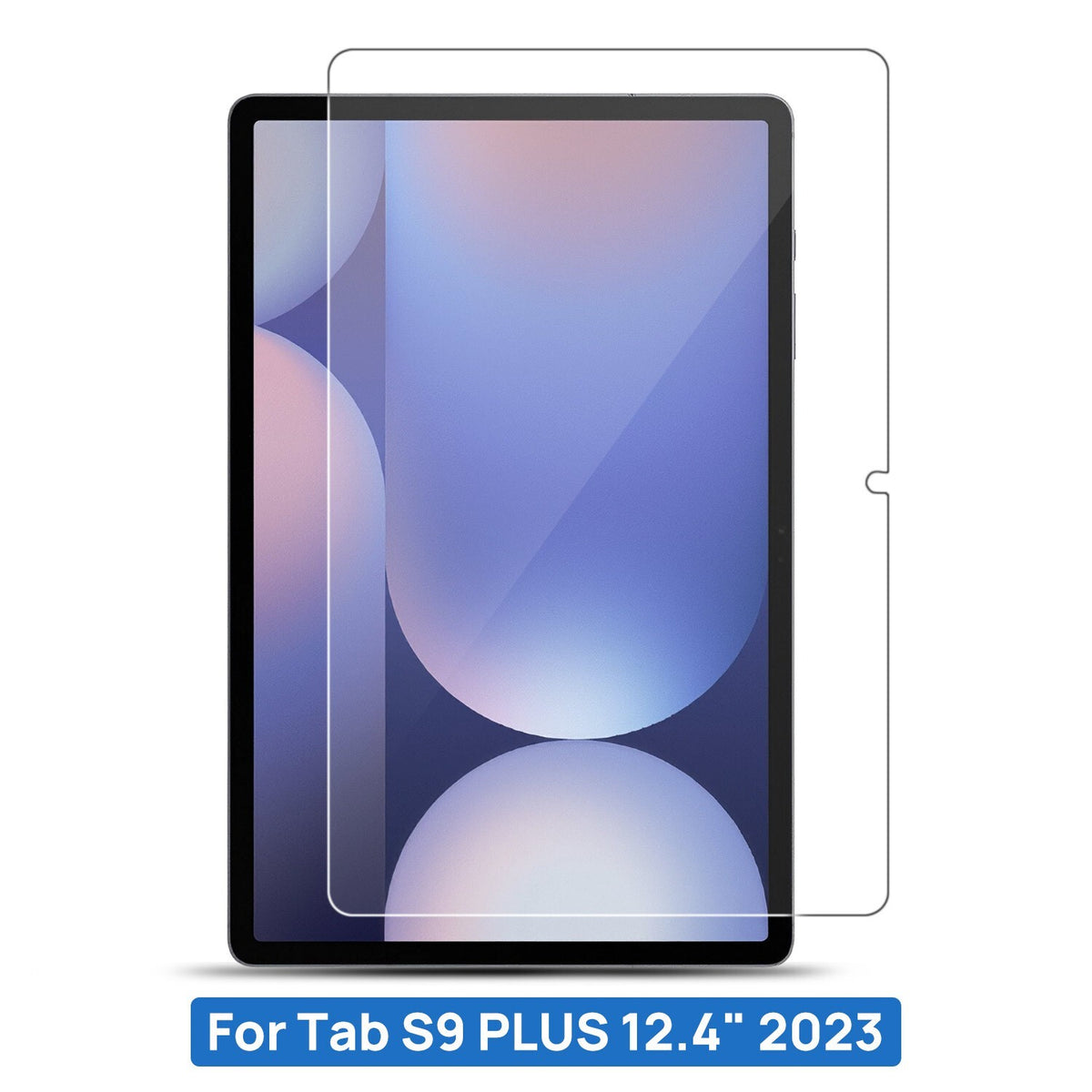Tempered Glass Screen Protector for Samsung Galaxy Tab S9 Plus 12.4-inch 2023 - 1 Pack