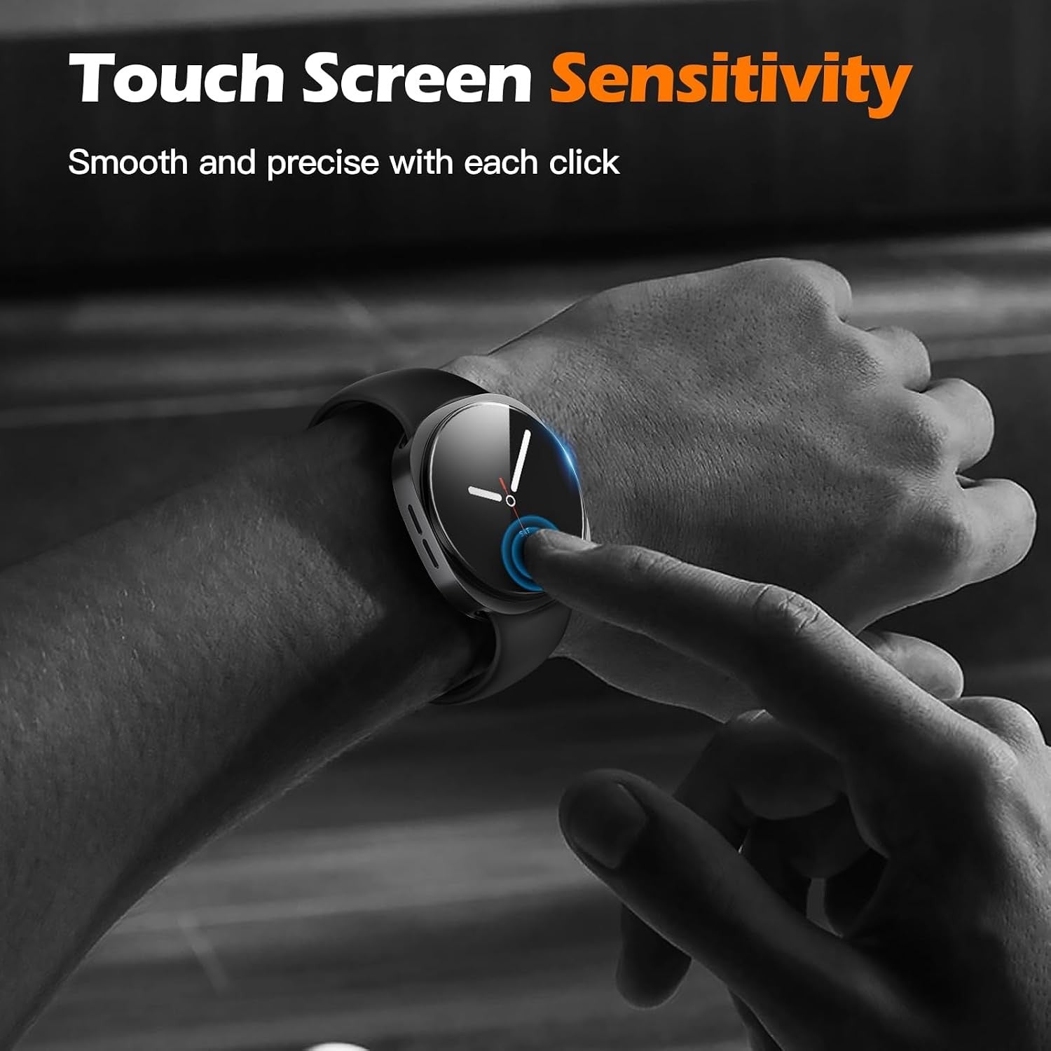 3 Pack Auto-Alignment Screen Protector for Samsung Galaxy Watch - image 7