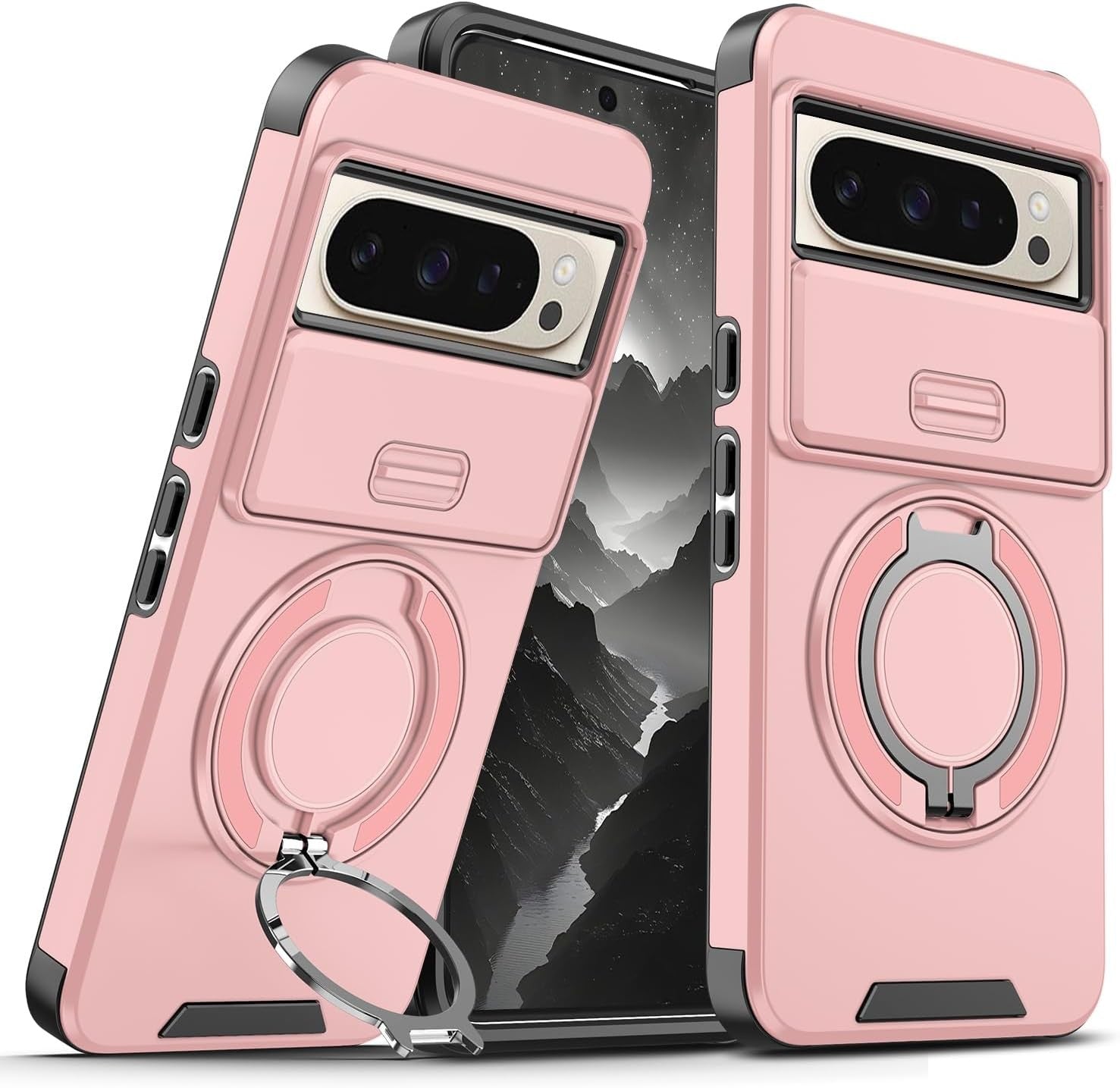 Magnetic Ring Kickstand Case for Google Pixel 7 Series - image 10