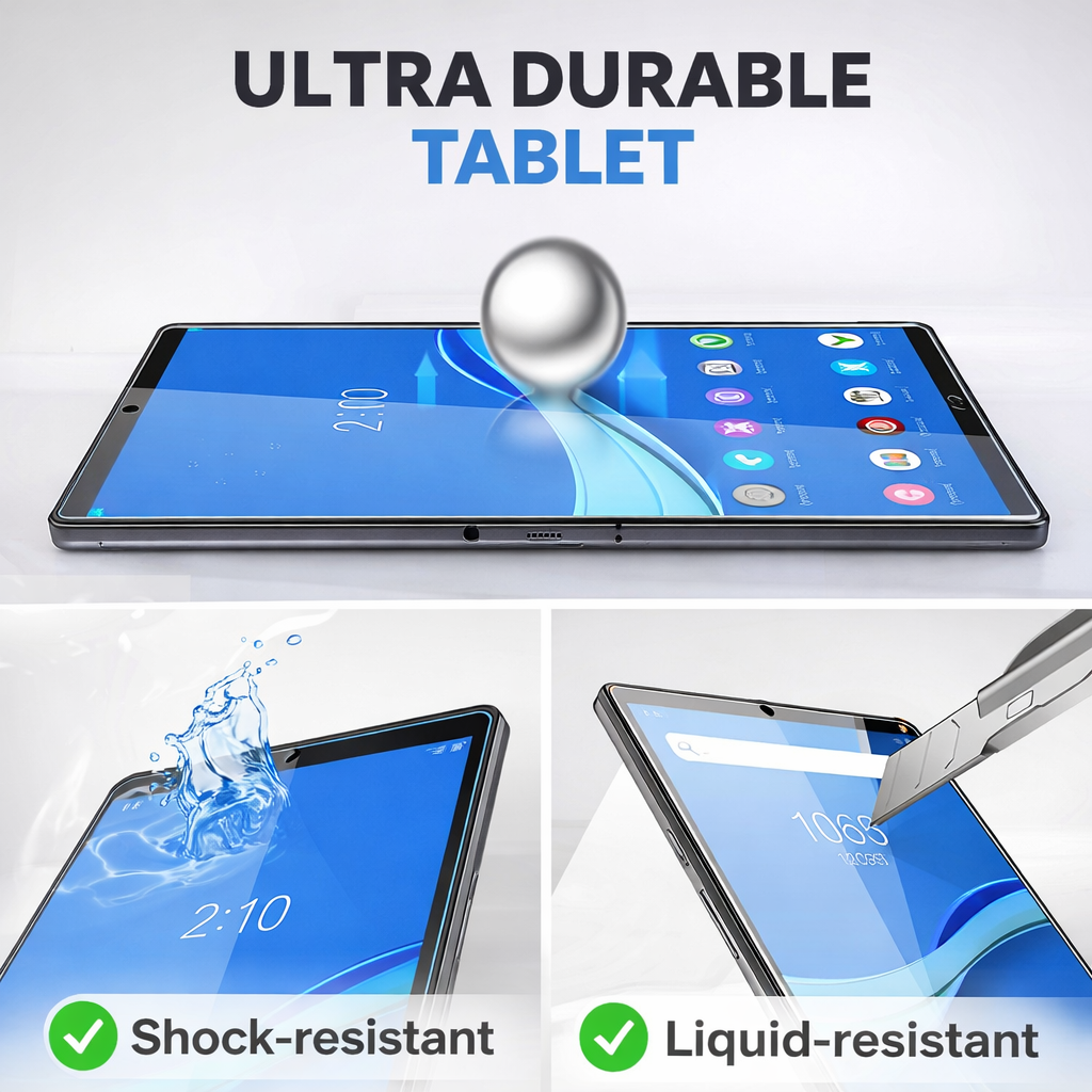 Tempered Glass Screen Protector for Lenovo Tab 10.1-inch TB311XU/TB311FU (2025) - 2 Pack