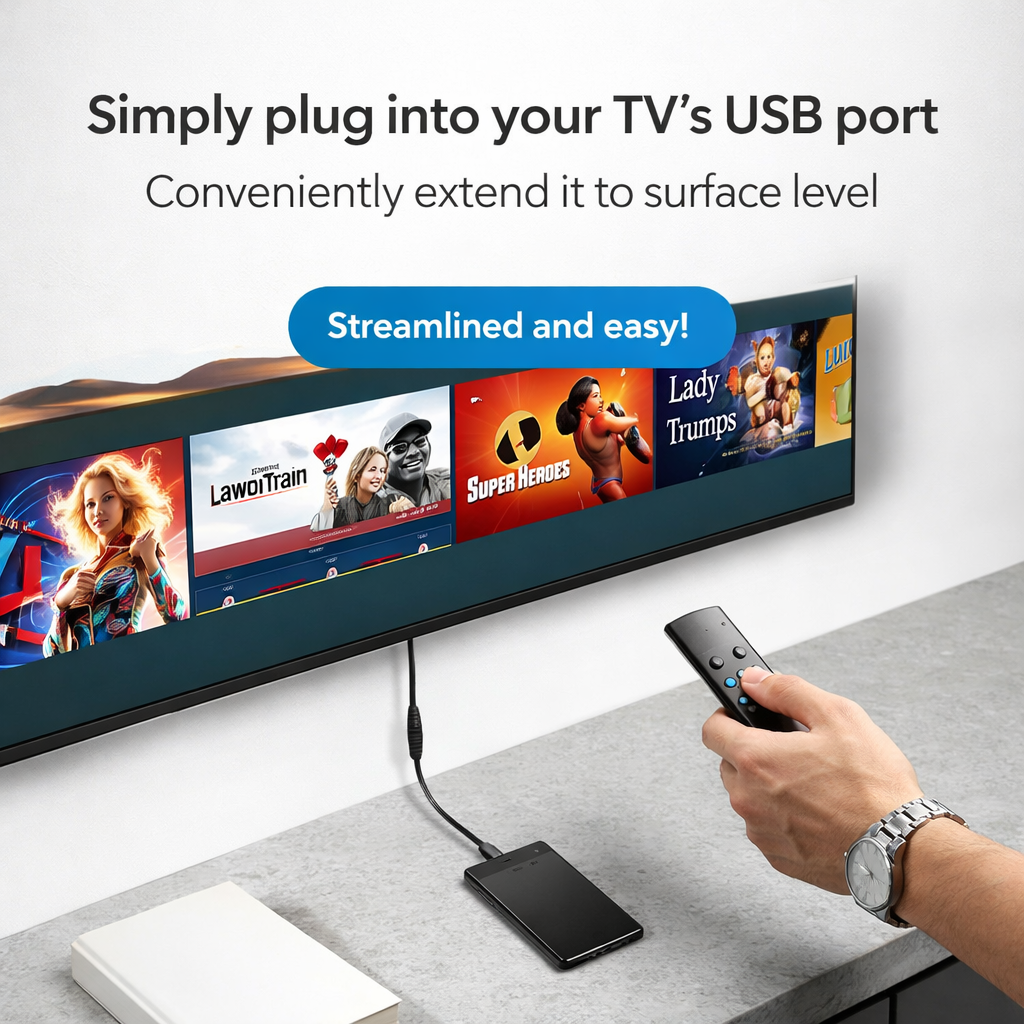 Braided USB 3.0 Extension Cable – Grey - image 6
