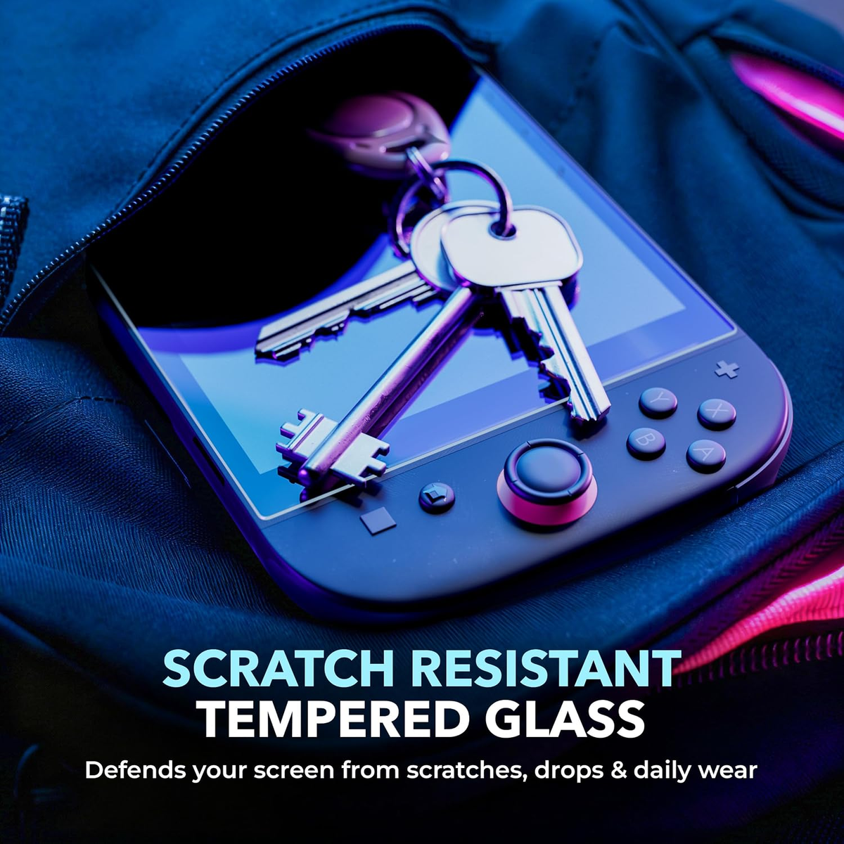 Tempered Glass Screen Protectors for Nintendo Switch 2 (2025) - 2 Pack with Installation Frame